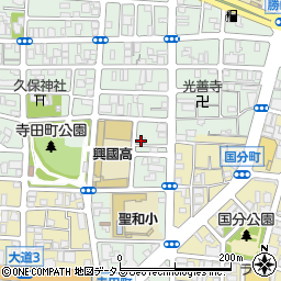 イーリス寺田町１番館周辺の地図