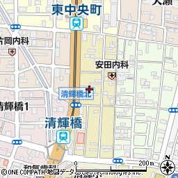 岡山県岡山市北区清輝本町4周辺の地図