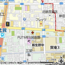 木曽路 北巽店周辺の地図