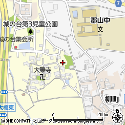 奈良県大和郡山市城町1474周辺の地図