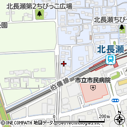 岡山県岡山市北区北長瀬本町24周辺の地図