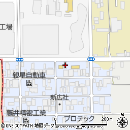 東洋家具奈良店周辺の地図