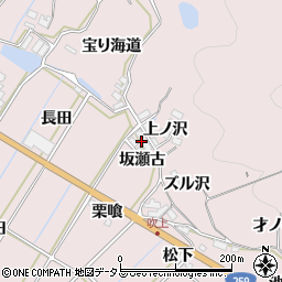 愛知県田原市野田町坂瀬古6周辺の地図