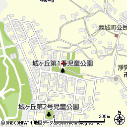 奈良県大和郡山市城町1812-14周辺の地図