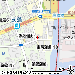 神戸エンジンサービス株式会社周辺の地図