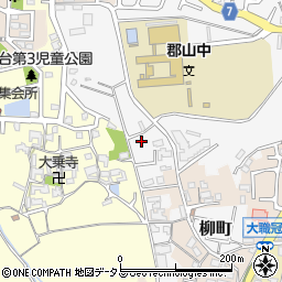 奈良県大和郡山市柳町573周辺の地図