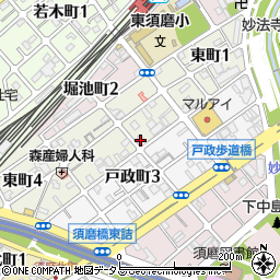 パークコート東須磨周辺の地図