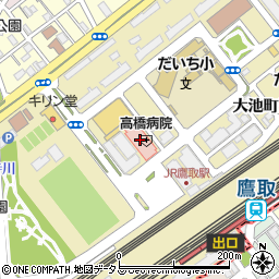 高橋病院（さくら会）周辺の地図