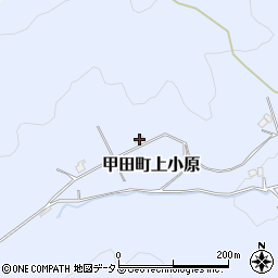 広島県安芸高田市甲田町上小原2444周辺の地図