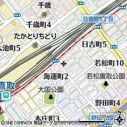 システムパーク日吉駐車場周辺の地図