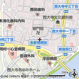 徳田理容室周辺の地図