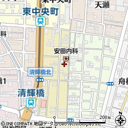 岡山県岡山市北区清輝本町3周辺の地図