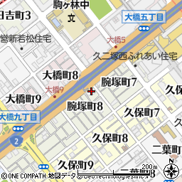 淡路信用金庫神戸支店周辺の地図