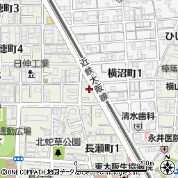 東洋カーマックス俊徳町駐車場周辺の地図