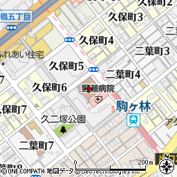 新長田合同庁舎周辺の地図