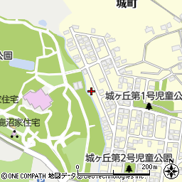 奈良県大和郡山市城町1799-21周辺の地図