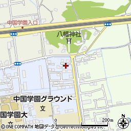 岡山県岡山市北区庭瀬136周辺の地図