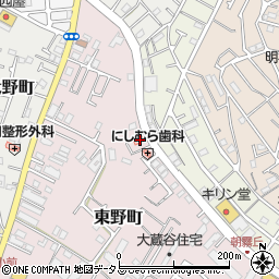 江本内科循環器科医院周辺の地図
