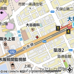 大阪沿岸荷役協会周辺の地図
