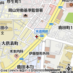 岡山市農業協同組合　経済部生活課周辺の地図