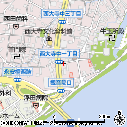 有限会社麻岡金物店周辺の地図