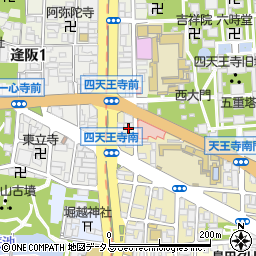 天王寺大日薬局周辺の地図