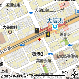 第一大阪湊ビル周辺の地図