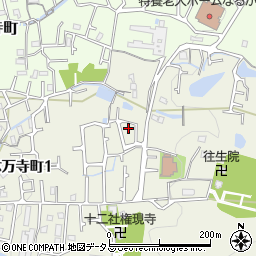 六万寺第1公園周辺の地図