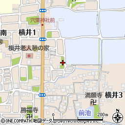 横井第5号街区公園周辺の地図