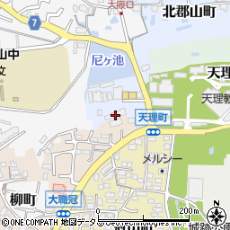奈良県郡山土木事務所周辺の地図