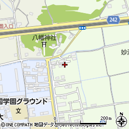 岡山県岡山市北区西花尻1299周辺の地図