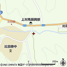 長崎県対馬市上対馬町比田勝309周辺の地図