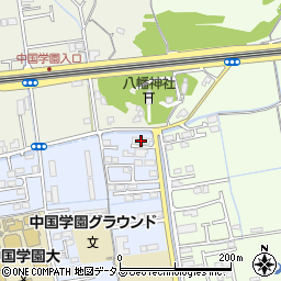 岡山県岡山市北区庭瀬135周辺の地図