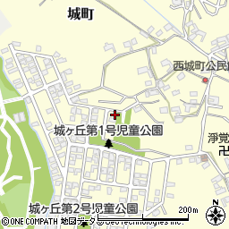 奈良県大和郡山市城町1812-25周辺の地図