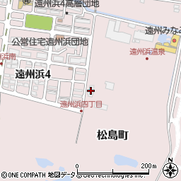 遠州鉄道　浜松南営業所周辺の地図