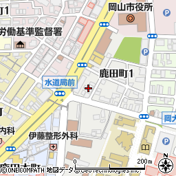 岡山県　設備設計事務所協会（一般社団法人）周辺の地図
