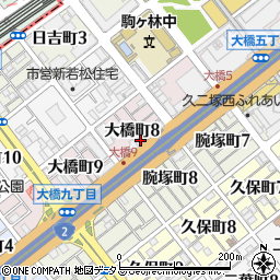 橋本整形外科周辺の地図