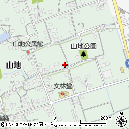 岡山県倉敷市山地102周辺の地図
