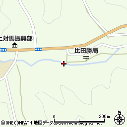 長崎県対馬市上対馬町比田勝199周辺の地図