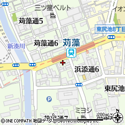 関西モータース周辺の地図
