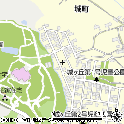 奈良県大和郡山市城町1809-10周辺の地図