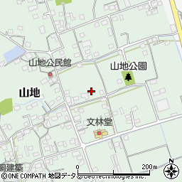 岡山県倉敷市山地108-3周辺の地図