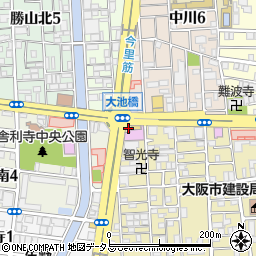 三鶴航空サービス株式会社　生野営業所周辺の地図