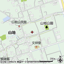岡山県倉敷市山地108-2周辺の地図