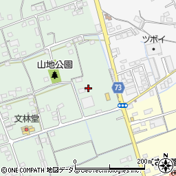 岡山県倉敷市山地57-1周辺の地図