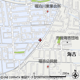 岡山県岡山市中区福泊29-30周辺の地図
