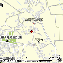 奈良県大和郡山市城町335周辺の地図