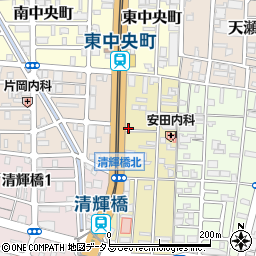 岡山県岡山市北区清輝本町1-24周辺の地図