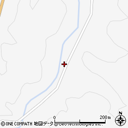 広島県山県郡安芸太田町松原206周辺の地図