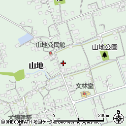 岡山県倉敷市山地101-2周辺の地図